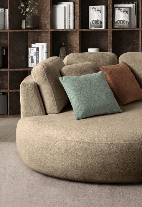 Atelier Del Sofa Venezia Left - Marrón